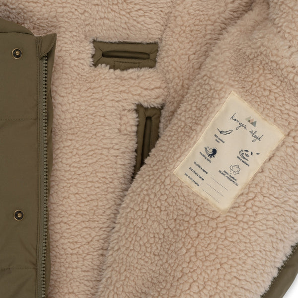 Konges Slojd - Nutti Down Donzen Slaapzak - Dusky Green - Keekabuu