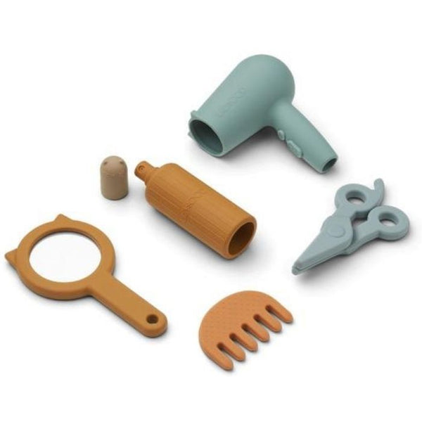 Liewood - Kappersset Speelgoed Whitney Blue Multi Mix, Rollenspel, Liewood, Keekabuu