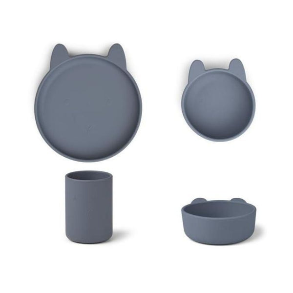 Liewood - Complete Eetset Cyrus (Set van 3), Kinderserviesset, Liewood, Keekabuu