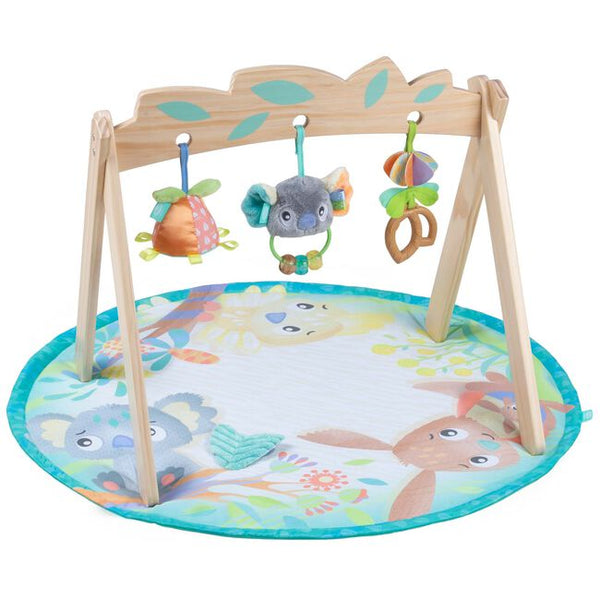 Playgro - Houten Activiteiten Gym - Friends Botanical, Babygyms & speelkleden, Playgro, Keekabuu