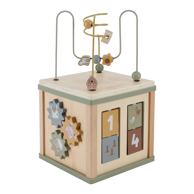Littel Dutch - Activiteitekubus, Activiteitenspeelgoed, Little Dutch, Keekabuu