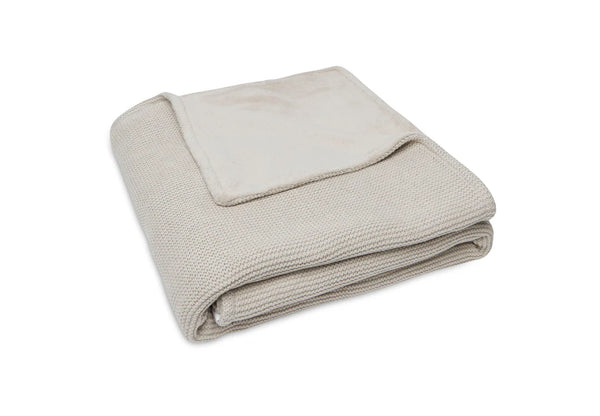 Jollein - Ledikant deken 100x150cm Basic Knit - Fleece - Keekabuu