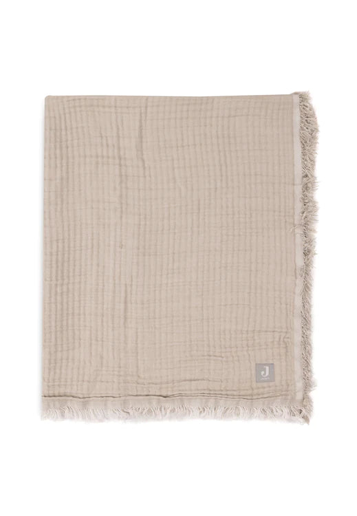 Jollein -  Wieg deken - Fringe - GOTS - Keekabuu