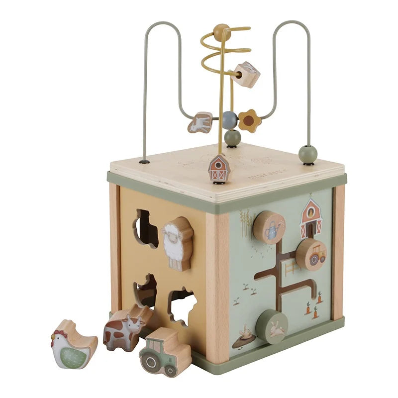 Littel Dutch - Activiteitekubus, Activiteitenspeelgoed, Little Dutch, Keekabuu