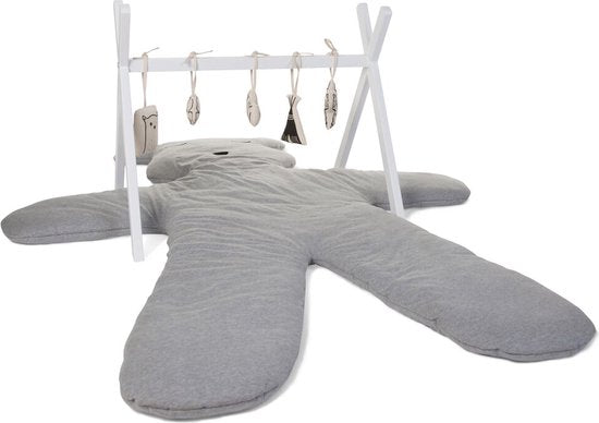 Childhome -  Tipi Play Baby Gym - Hout - Wit - Keekabuu