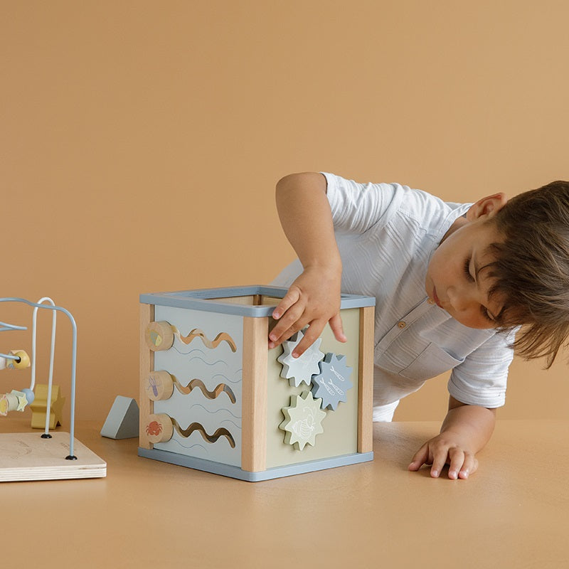 Littel Dutch - Activiteitekubus, Activiteitenspeelgoed, Little Dutch, Keekabuu