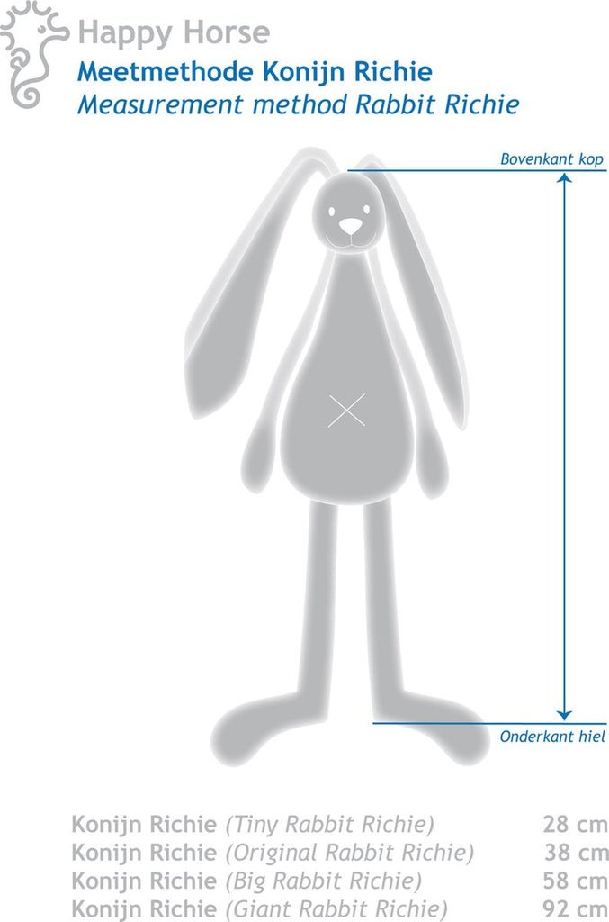 Happy Horse  - Knuffel Rabbit Richie (28cm), Knuffels, Happy Horse, Keekabuu