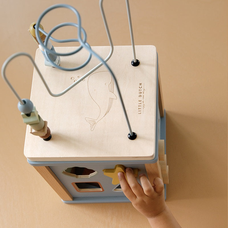 Littel Dutch - Activiteitekubus, Activiteitenspeelgoed, Little Dutch, Keekabuu
