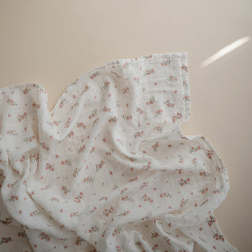 Mushie - Hydrofiele Doek met Print (XL formaat), Hydrofiele doeken, Mushie, Keekabuu