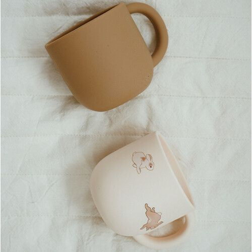 Konges Slojd - Set van 2 Siliconen Kindermokken, Drinkbekers, Konges Slojd, Keekabuu