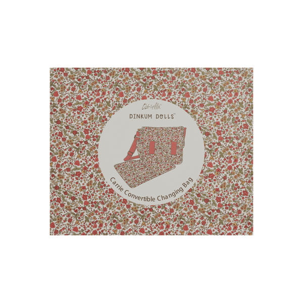 Olli Ella  - Poppen Luiertas en Verschoningsmat  - Carrie Convertible Changing Set
