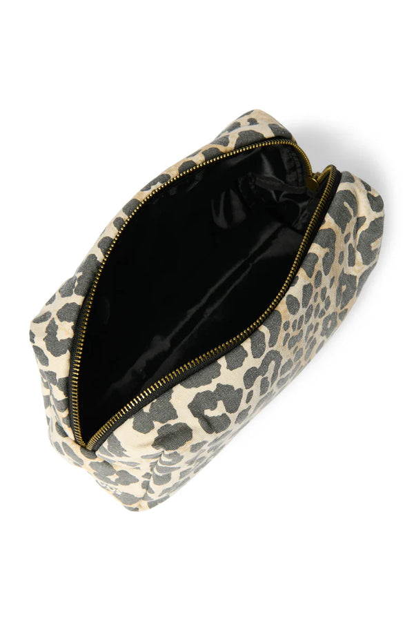 Studio Noos -  Toilettas Pouch Soft Cotton Leopard, Toilettassen, Studio Noos, Keekabuu