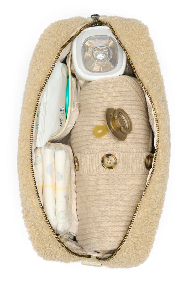 Studio Noos - Kinderwagen Organizer - Ecru - Teddy