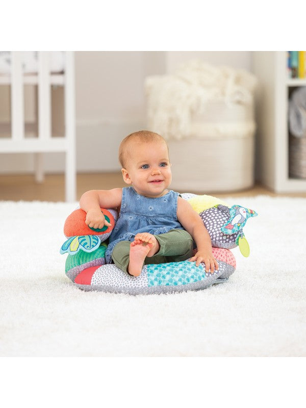 Infantino - Buik en Zitsteun - Speelkussen Vogel, Buik en Zitsteun, Infantino, Keekabuu
