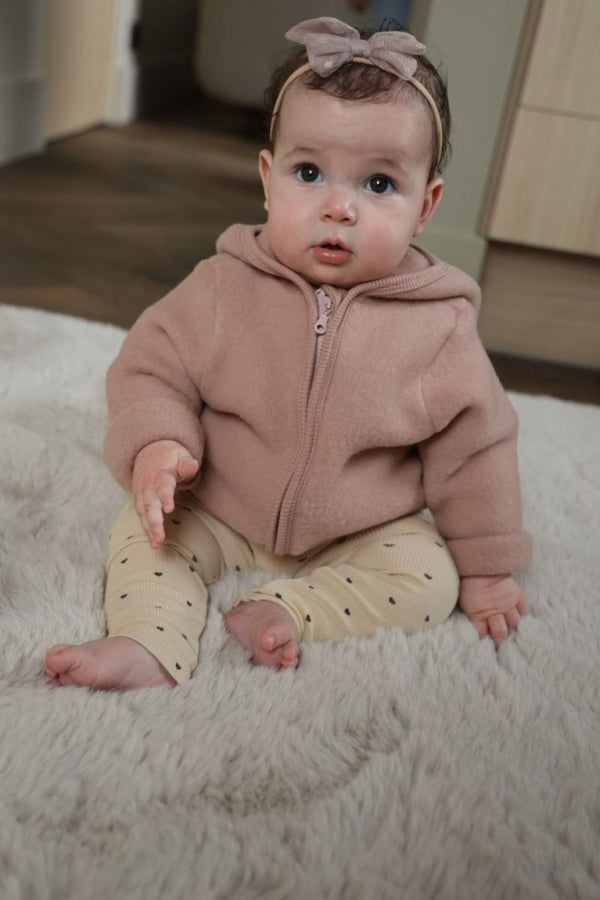 Huttelihut - Baby vest wol met Oortjes - Keekabuu