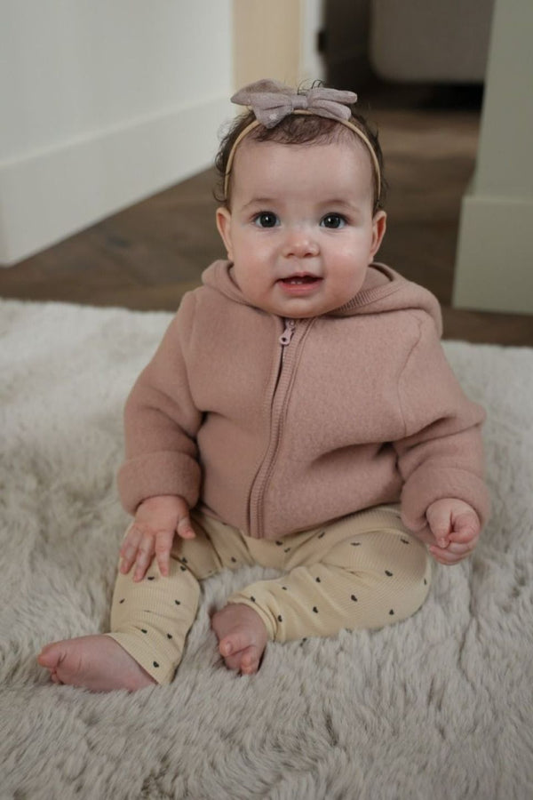 Huttelihut - Baby vest wol met Oortjes - Keekabuu