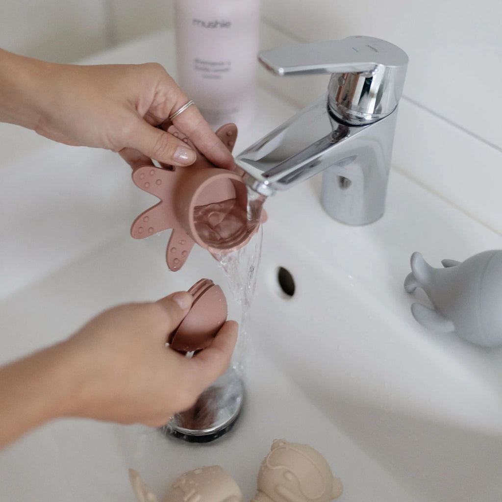 Mushie - Badspeelgoed Sealife (set van 4), Badspeeltje, Mushie, Keekabuu