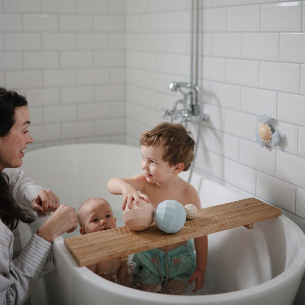 Mushie - Jeu de balles sensorielles en silicone - Jouet sensoriel à sphères emboîtables