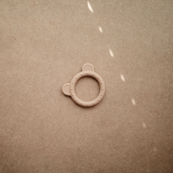 Mushie - Silicone - Anneau de dentition - Ours