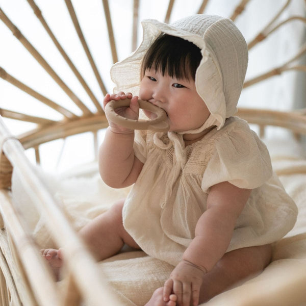 Mushie - Silicone - Anneau de dentition - Ours