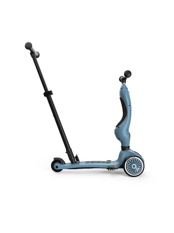 Scoot and Ride - Step avec barre de poussée - Highwaykick 1 - Push and Go - Zitstep et Sta-Step