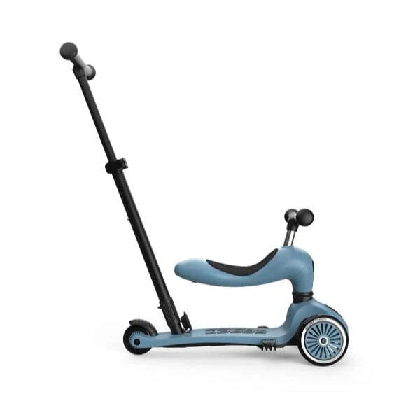 Scoot and Ride - Step avec barre de poussée - Highwaykick 1 - Push and Go - Zitstep et Sta-Step