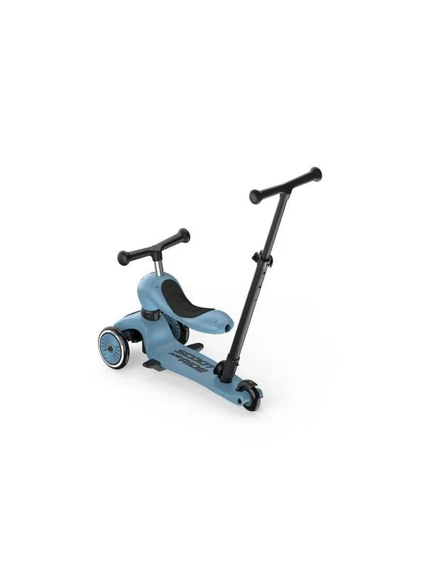 Scoot and Ride - Step avec barre de poussée - Highwaykick 1 - Push and Go - Zitstep et Sta-Step