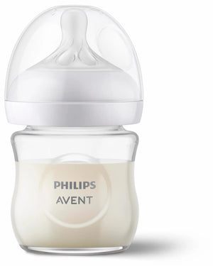 Philips Avent -Natural 3.0 zuigfles -120 ml - Glas, Babyflessen, Philips Avent, Keekabuu
