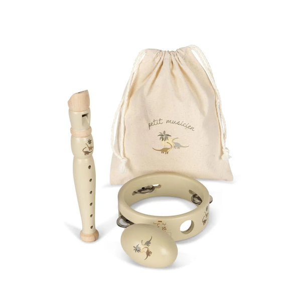 Konges Slojd - Instruments de musique en bois - 3 pièces - Dino