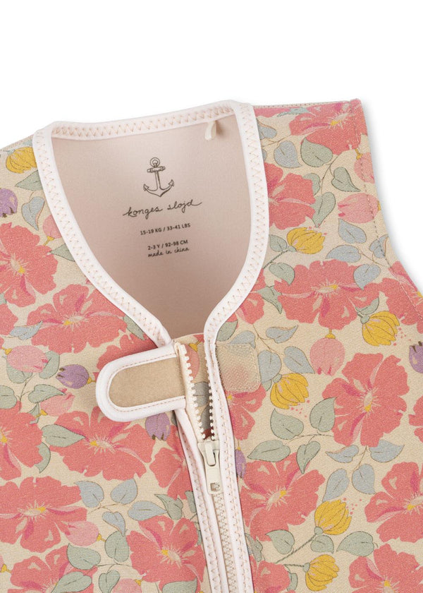 Konges Slojd - Schwimmweste mit Glanzeffekt und Rüschen - Avery - Amour Pink