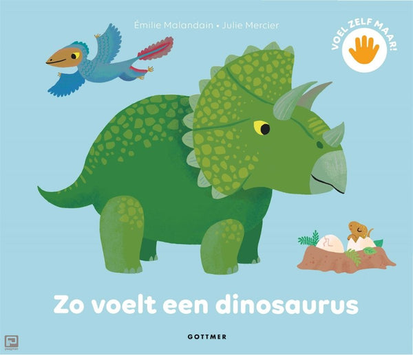 Gottmer Kinderboeken - Zo voelt een dinosaurus, Babyboeken, Gottmer, Keekabuu