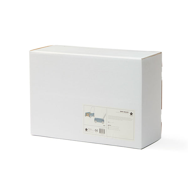 Kids Concept - Wandelwagentje - Blauw Grijs, Loopwagens, Kid's Concept, Keekabuu