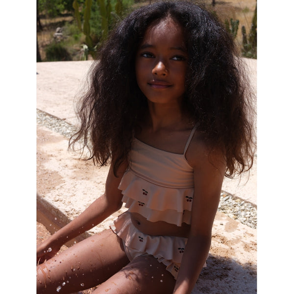 Konges Slojd -  Bikini Manuca met Ruches - Cherry Blush, Bikini, Konges Slojd, Keekabuu