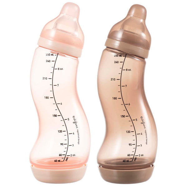Difrax -  S-fles Natural 250 ml - Duo verpakking, Babyflessen, Difrax, Keekabuu