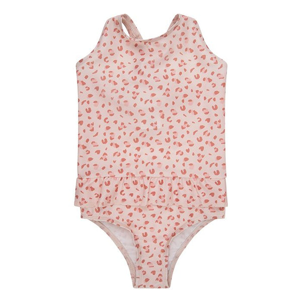 Swim Essentials -Meisjes Badpak Old Pink Panterprint, Badpakken, Swim Essentials, Keekabuu