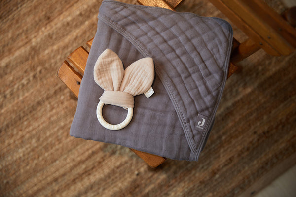 Jollein - Badcape Wrinkled (75x75cm), Badcapes, Jollein, Keekabuu