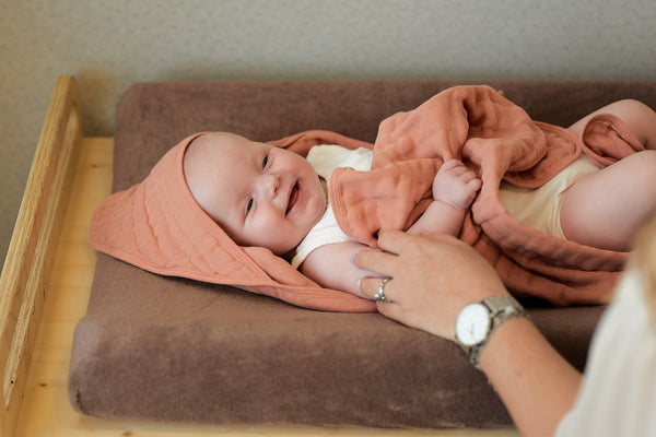 Jollein - Badcape Wrinkled (75x75cm), Badcapes, Jollein, Keekabuu