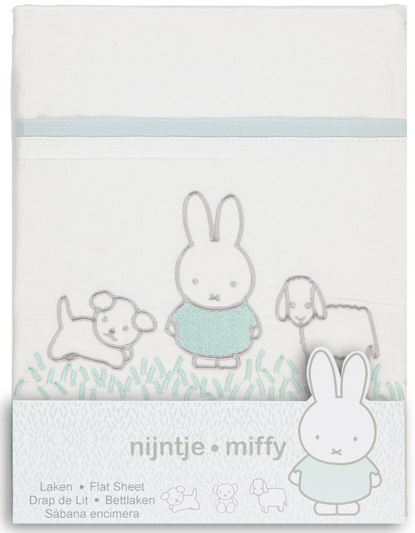 Briljant Baby -  Laken Nijntje Borduur Grass, , Briljant Baby, Keekabuu