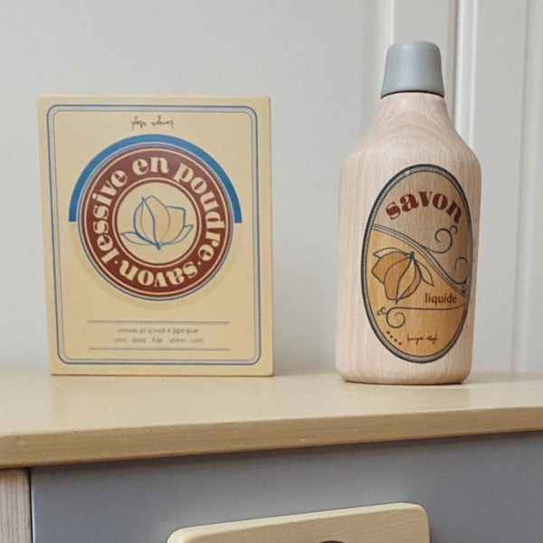 Konges Sløjd - Houten Wasmiddel Multi, Houten speelgoed, Konges Slojd, Keekabuu