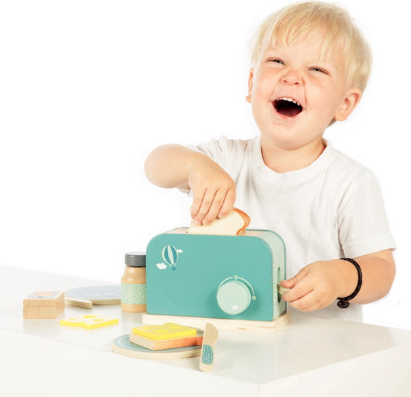 Label Label - Houten Broodrooster, Houten Speelgoed, Label Label, Keekabuu