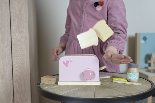 Label Label - Houten Broodrooster, Houten Speelgoed, Label Label, Keekabuu