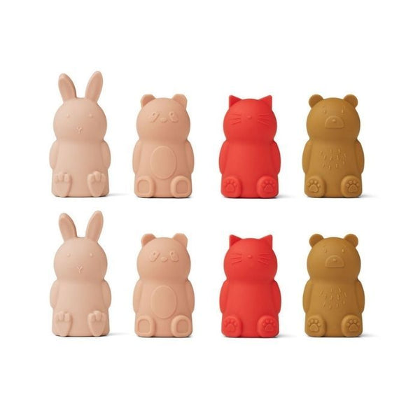 Liewood - Siliconen vingerpoppetjes (Set van 8), Vingerpoppetjes, Liewood, Keekabuu