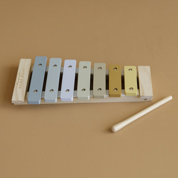 Little Dutch - Xylofoon Blue, Houten speelgoed, Little Dutch, Keekabuu