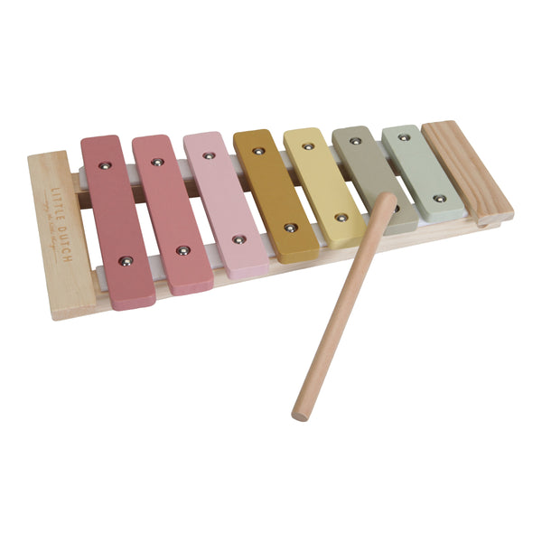 Little Dutch - Xylofoon Roze, Houten speelgoed, Little Dutch, Keekabuu