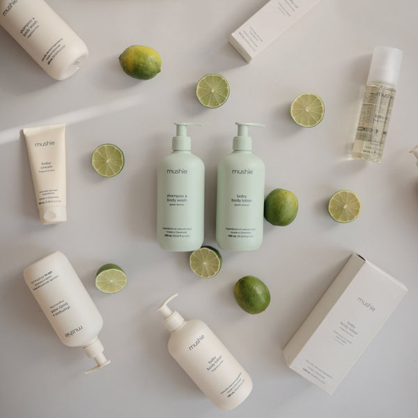 Mushie - Baby Shampoo & Body Wash (Green Lemon), Verzorgingsproducten, Mushie, Keekabuu