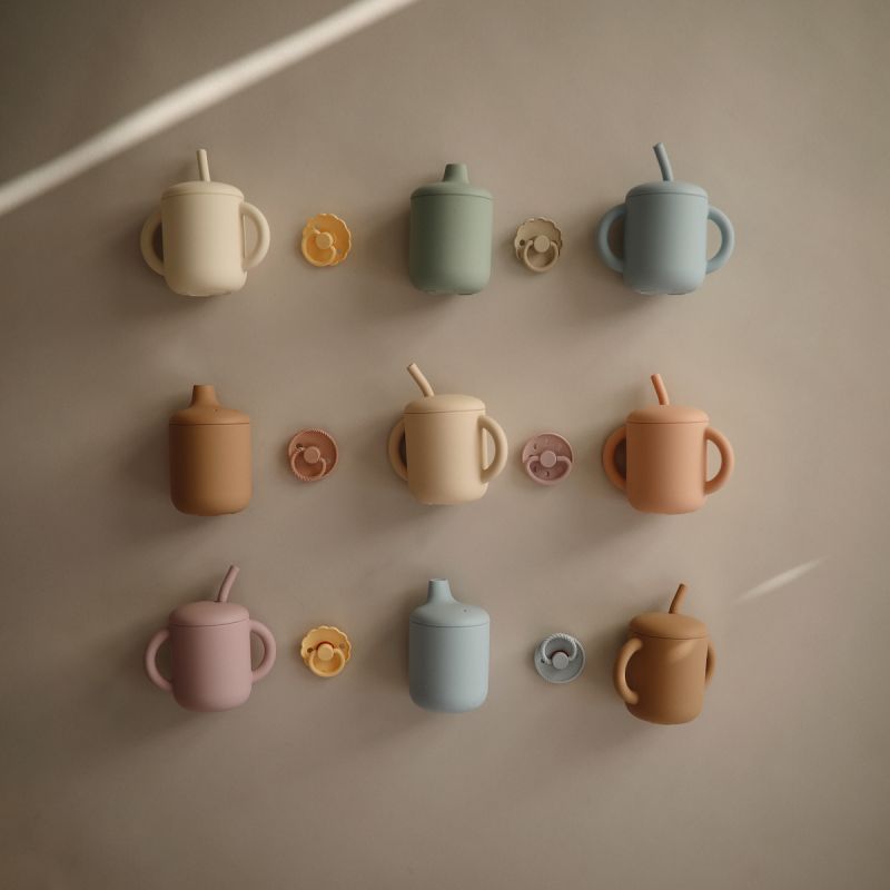 Mushie - Siliconen Tuitbeker, Sippy Cups, Mushie, Keekabuu