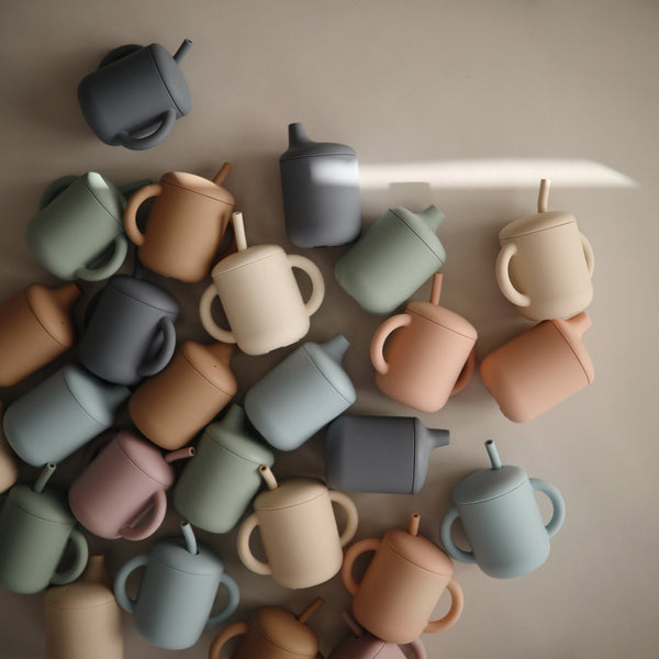 Mushie - Siliconen Tuitbeker, Sippy Cups, Mushie, Keekabuu