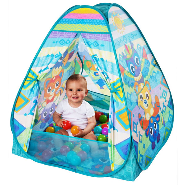 Playgro -  Convert Me Teepee Ball Activity - Speelkleed met ballen, Activiteiten speelgoed, Playgro, Keekabuu
