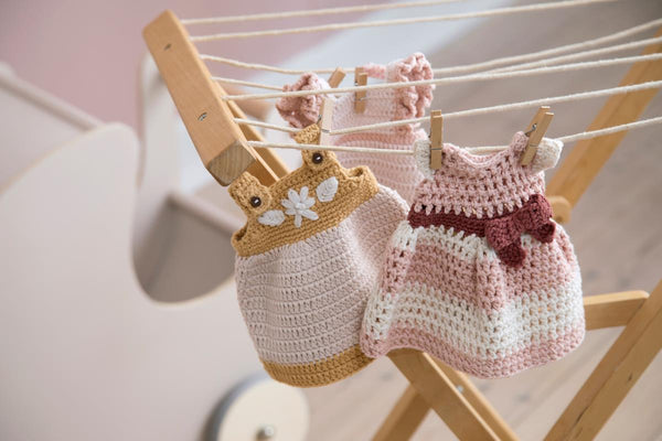 Sebra - Gehaakt Poppenjurkje, Poppen, Sebra, Keekabuu