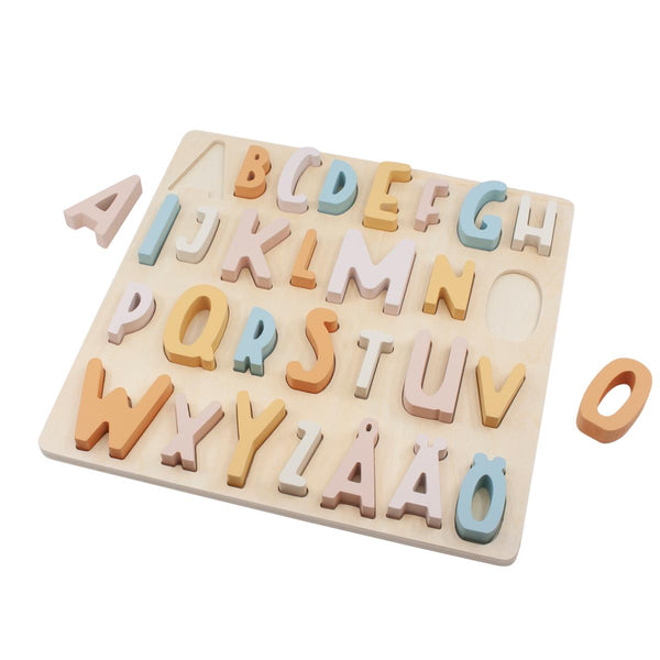 Sebra - Houten Alfabet ABC Puzzel, Houten speelgoed, Sebra, Keekabuu